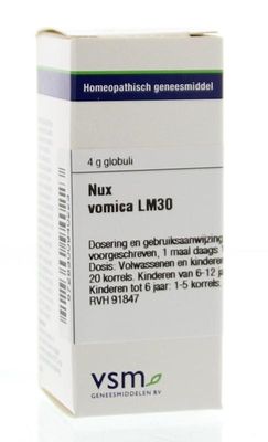 VSM Nux vomica LM30 (4 gr)