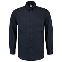 Tricorp Casual 701004 werkhemd lange mouw basis marine blauw maat L