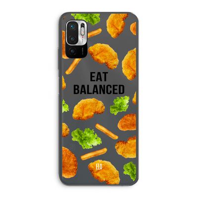 Eat Balanced: Xiaomi Redmi Note 10 5G Transparant Hoesje