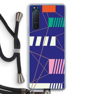 Gestalte 5: Sony Xperia 5 II Transparant Hoesje met koord