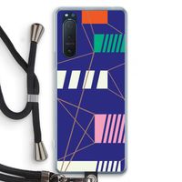 Gestalte 5: Sony Xperia 5 II Transparant Hoesje met koord