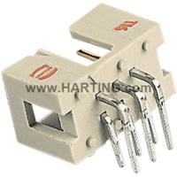 Harting 09185267323 Male connector Totaal aantal polen 26 Aantal rijen 2 1 stuk(s)