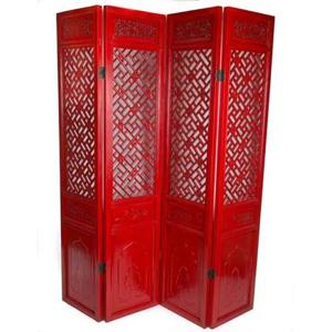 Fine Asianliving Chinese Kamerscherm 4 Panels