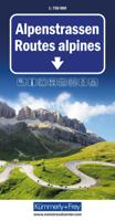 Wegenkaart - landkaart Road maps Alpen | Kümmerly & Frey