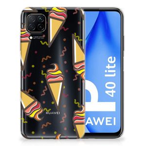 Huawei P40 Lite Siliconen Case Icecream