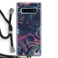 Light Years Beyond: Samsung Galaxy S10 Plus Transparant Hoesje met koord Light Years Beyond: Samsung Galaxy S10 Plus Transparant Hoesje met koord