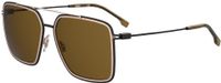Hugo Boss zonnebril heren cat. 2 zwart/bruin (1191/S) - thumbnail
