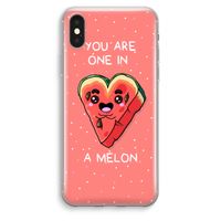 One In A Melon: iPhone XS Max Transparant Hoesje One In A Melon: iPhone XS Max Transparant Hoesje