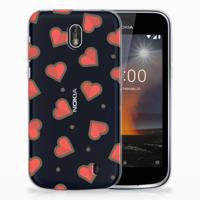 Nokia 1 | TPU bumper | Hearts