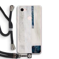 Meet you there: Pixel 3 XL Transparant Hoesje met koord
