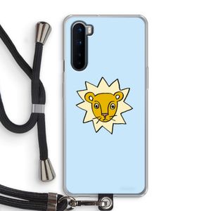 Kleine leeuw: OnePlus Nord Transparant Hoesje met koord