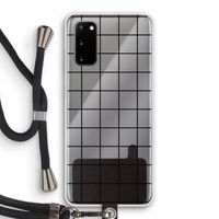 Rooster: Samsung Galaxy S20 Transparant Hoesje met koord