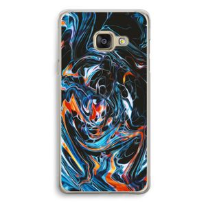 Black Unicorn: Samsung Galaxy A3 (2016) Transparant Hoesje