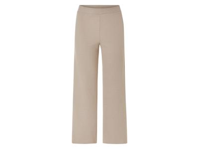 esmara Dames loungebroek (rechte pijp, Beige, M (40/42))