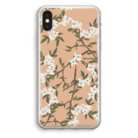 Blossoming spring: iPhone XS Transparant Hoesje