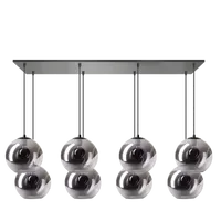 Hanglamp (balk - 2x 4 lichts) Orb - thumbnail