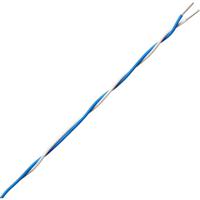 Kopp 150210001 Beldraad YR 2 x 0.283 mm² Blauw, Wit 10 m - thumbnail