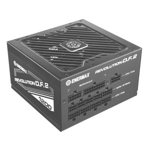 Enermax REVOLUTION D.F. 2 power supply unit 1200 W 20+4 pin ATX Zwart