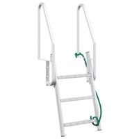 Dock ladder Anders Zilver 58 x 77 x 144 cm Aluminium