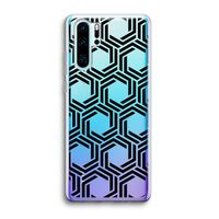 Geometrisch patroon: Huawei P30 Pro Transparant Hoesje