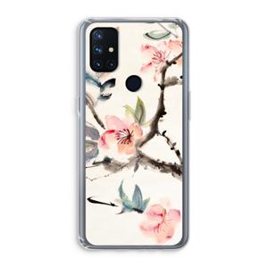 Japanse bloemen: OnePlus Nord N10 5G Transparant Hoesje