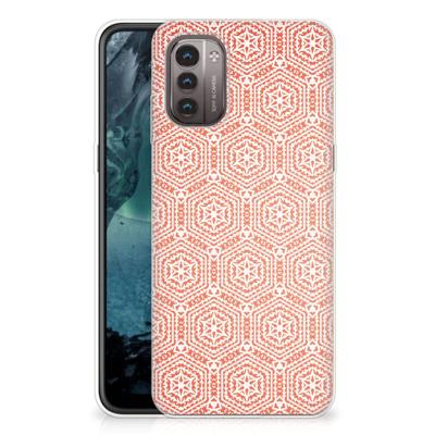 Nokia G21 | G11 | TPU bumper | Pattern Orange
