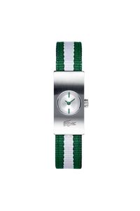 Lacoste horlogeband 2000317 / LC-06-3-14-0011 Leder Groen 13mm + groen stiksel