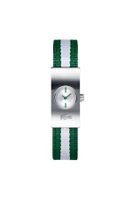 Lacoste horlogeband 2000317 / LC-06-3-14-0011 Leder Groen 13mm + groen stiksel