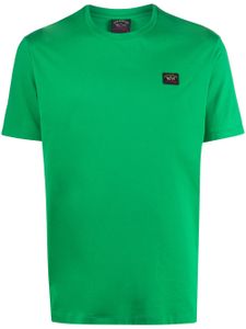 Paul & Shark t-shirt à patch logo - Vert