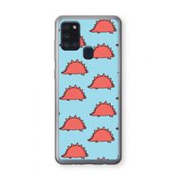 Dinosawrr: Samsung Galaxy A21s Transparant Hoesje