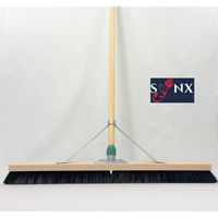 Synx Tools bezem Paardenhaar - 80 cm - Zaalveger / Kamerveger - Zachte bezem 80 cm - Bezemsteel - Veger schoonmaken - thumbnail