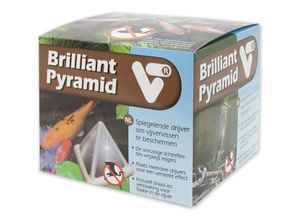 VT Brilliant Pyramid - Reigerwerende Vijverbescherming, 6m² Dekking, Stijlvol Tuindesign