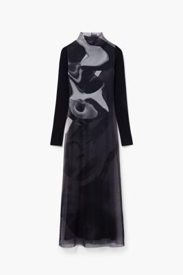 Multipositionele midi-jurk - BLACK - XL Multipositionele midi-jurk - BLACK - XL