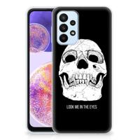 Silicone Back Case Samsung Galaxy A23 Skull Eyes