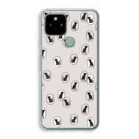 Miauw: Google Pixel 5 Transparant Hoesje
