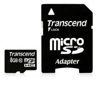 Transcend TS8GUSDHC10 flashgeheugen 8 GB MicroSDHC NAND Klasse 10 - thumbnail