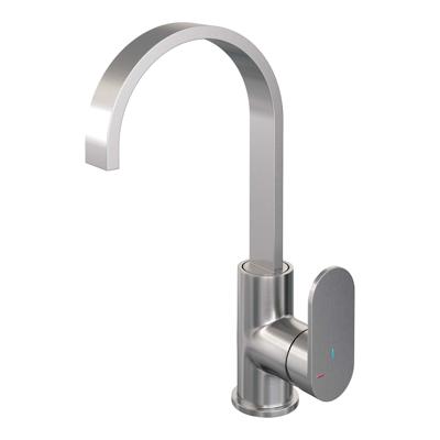 Edition Hoge Opbouw Wastafelkraan Model C - Platte Uitloop