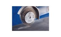 PFERD 43502102 Poliscratch ronde borstel ongetordeerd RBU Ø 100 x 20 mm M14 staaldraad-Ø 0,60 voor haakse slijpers 5 stuk(s) - thumbnail
