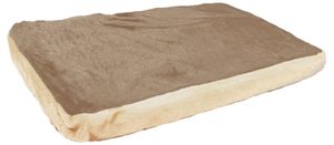 TRIXIE HONDENKUSSEN GINO POOTPRINT BEIGE / LICHTBRUIN 60X40X99 CM