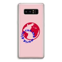 Run The World: Samsung Galaxy Note 8 Transparant Hoesje