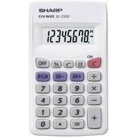 Sharp EL-233 S Zakrekenmachine Wit Aantal displayposities: 8 werkt op batterijen (b x h x d) 62 x 8 x 105 mm Sharp EL-233 S Zakrekenmachine Wit Aantal displayposities: 8 werkt op batterijen (b x h x d) 62 x 8 x 105 mm