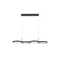Lyora Moderne hanglampMagnus zwart 84cm - 9248117