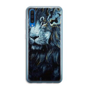 Darkness Lion: Samsung Galaxy A50 Transparant Hoesje
