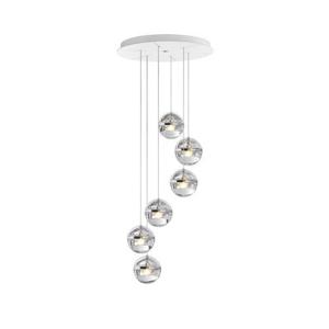 Lumina Limbus Chandelier - Transparant - Alu