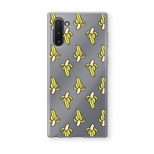 Bananas: Samsung Galaxy Note 10 Transparant Hoesje