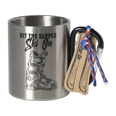 Legends of dolomits mok met karabijnhaak - 300 ml