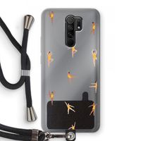 Dans #2: Xiaomi Redmi 9 Transparant Hoesje met koord