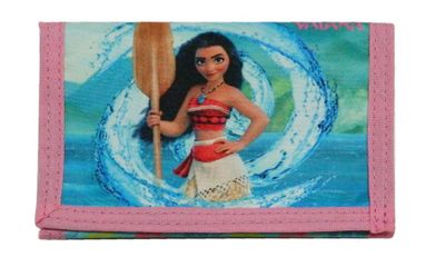 Disney portemonnee Vaiana 7,5 x 13 cm blauw