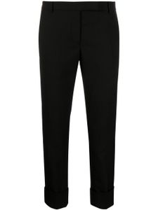 Thom Browne pantalon de tailleur à coupe courte - Noir