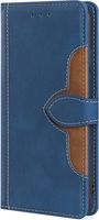 Samsung Galaxy A42 hoesje - Bookcase - Pasjeshouder - Portemonnee - Kunstleer - Blauw